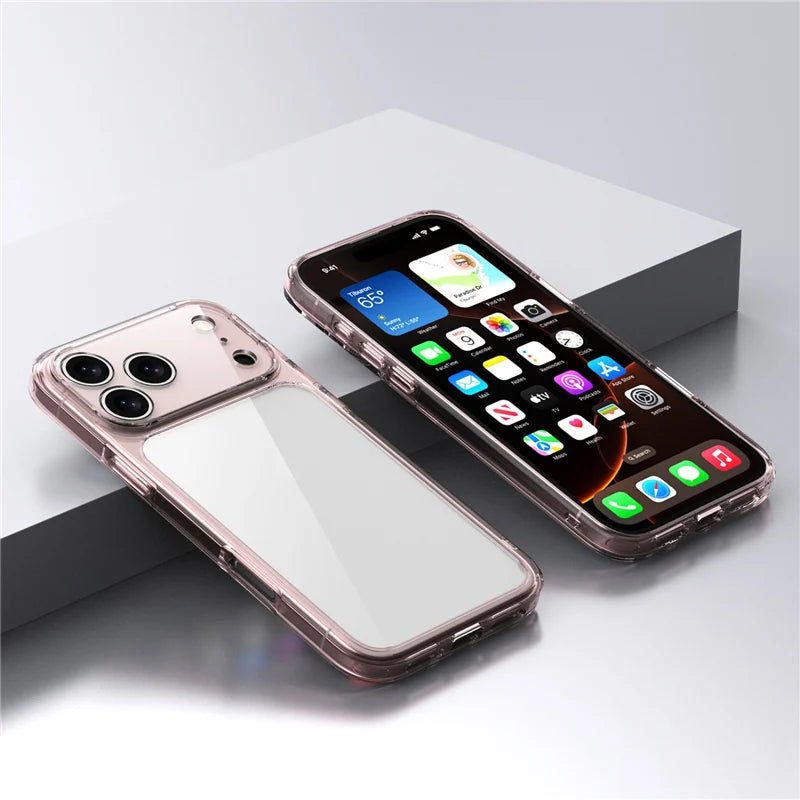 Transparent Shockproof Case For iPhone