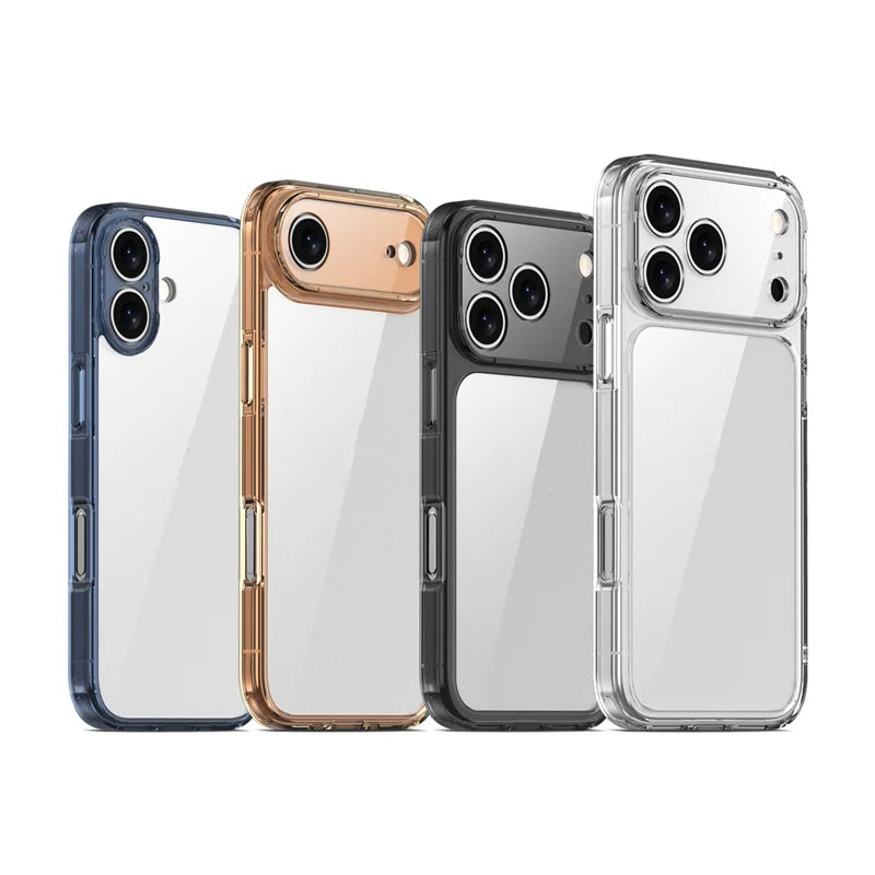 Transparent Shockproof Case For iPhone