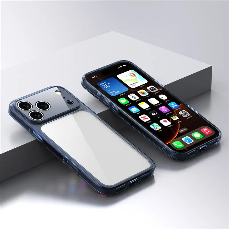 Transparent Shockproof Case For iPhone