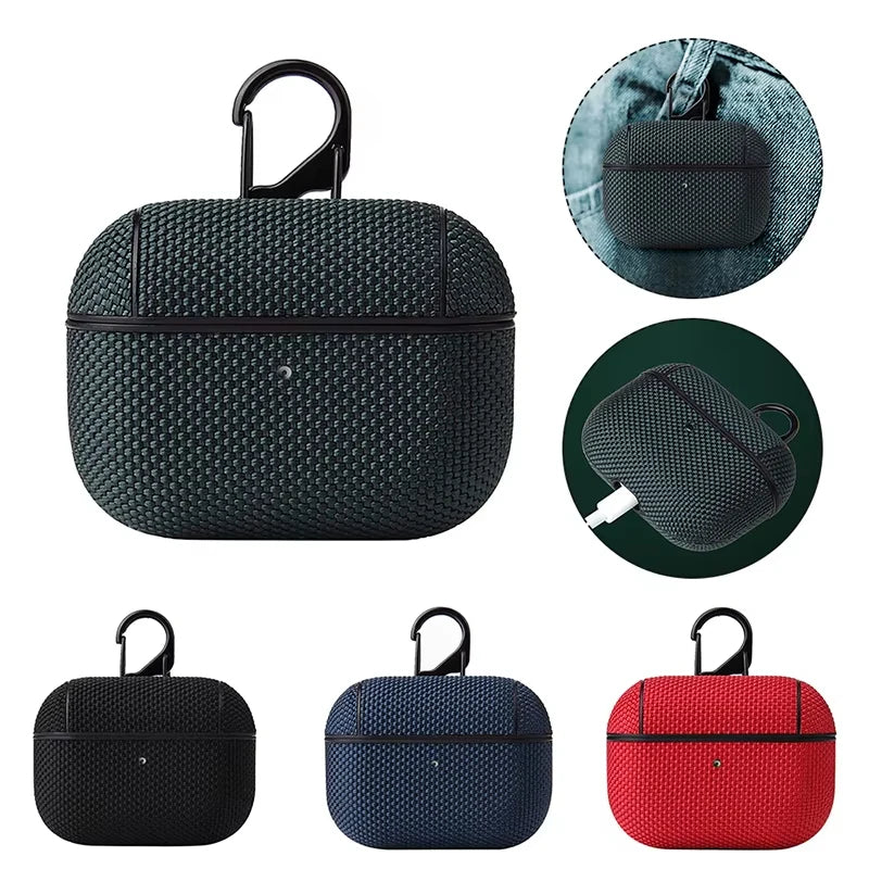 Nylon Textile Cloth Protective AirPods Case