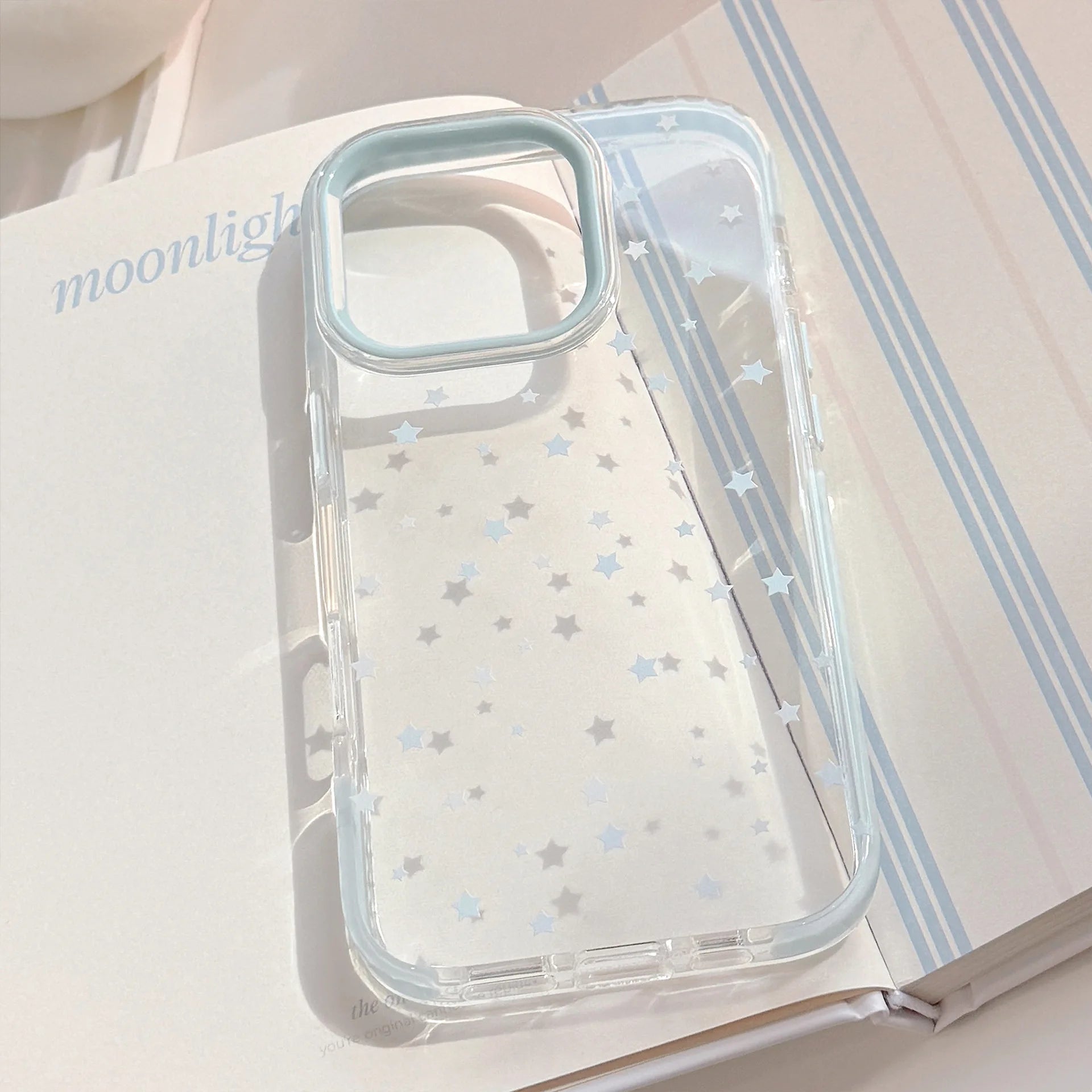 Full Screen Blue Stars Magnetic Phone Case