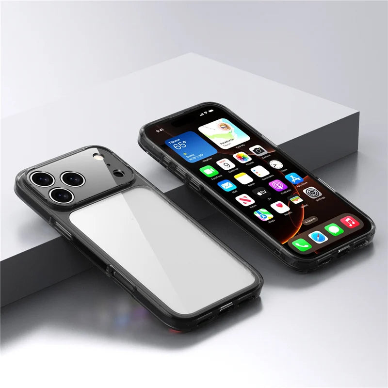Transparent Shockproof Case For iPhone