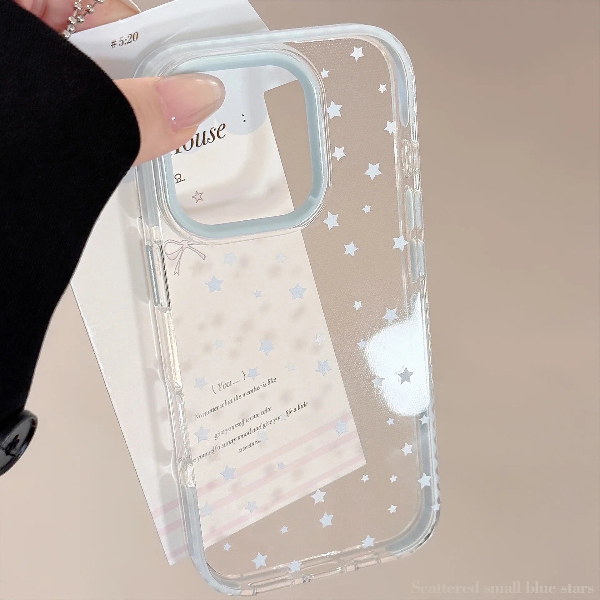 Full Screen Blue Stars Magnetic Phone Case