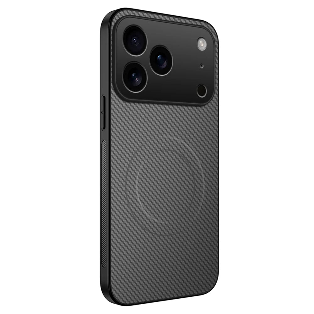 Leather Carbon Fiber Case for iPhone